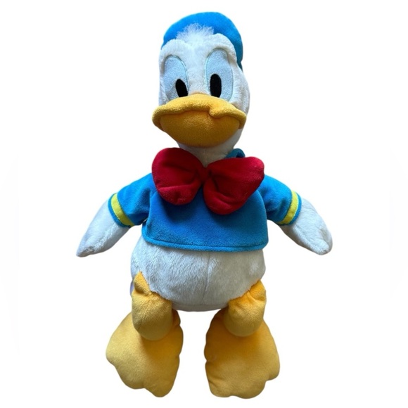 Disney Store Authentic Donald Duck Plush Stuffed Animal Toy Genuine Original - Picture 1 of 4